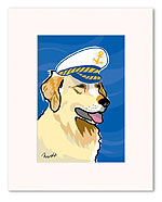 Golden in Sailor Hat